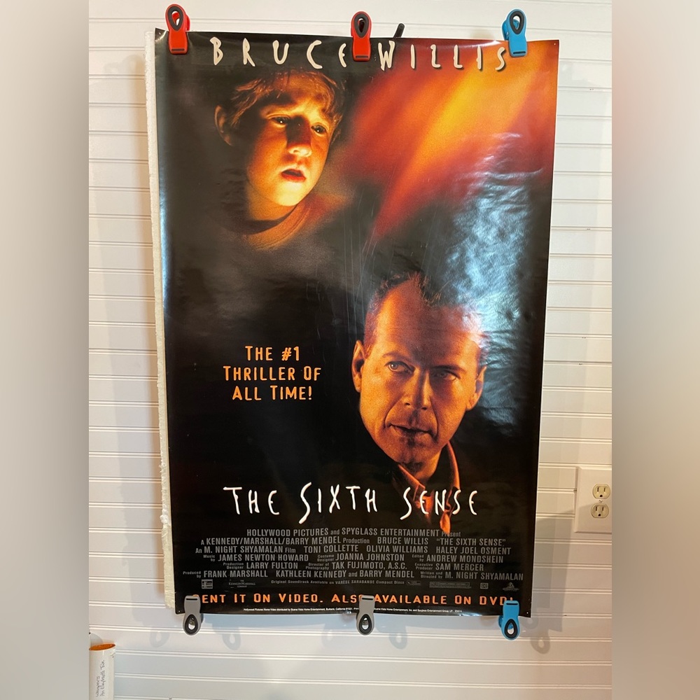Vintage 2000 “The Sixth Sense” 27” x 40” Movie Poster